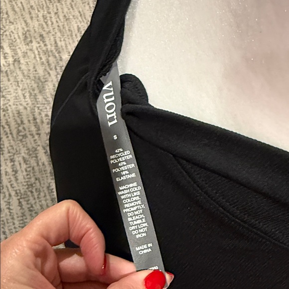 Vuori Women's Black Wide Leg Pants - Picture 7 of 8